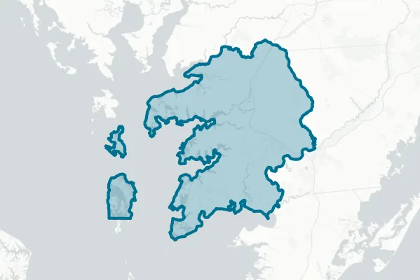 Board of Education of Somerset County — detail map