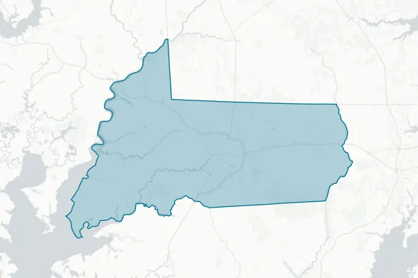 Board of Education of Wicomico County — detail map