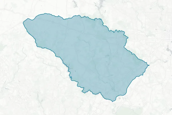 Howard County — detail map