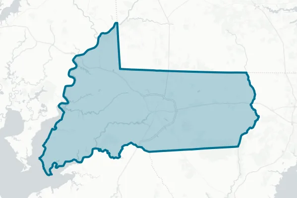 Wicomico County — detail map