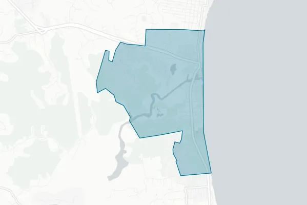 Town of chesapeake beach — detail map