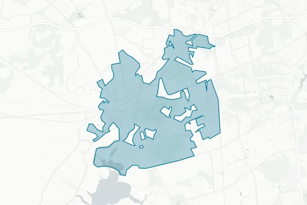 Town of Elkton — detail map