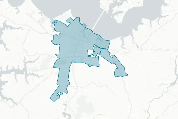 City of Cambridge — detail map