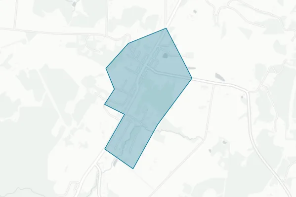 Town of Accident — detail map