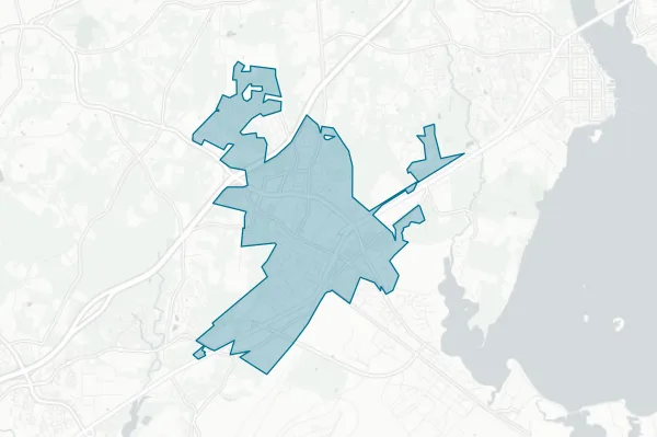 City of Aberdeen — detail map
