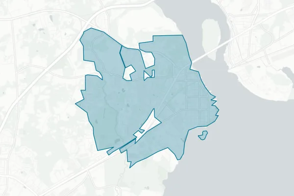 City of Havre De Grace — detail map