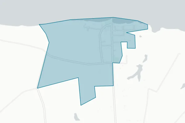 Town of Betterton — detail map