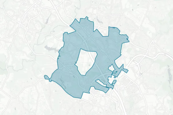 City of Gaithersburg — detail map