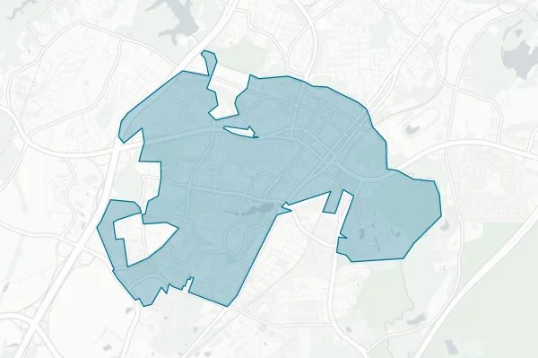 City of Laurel — detail map