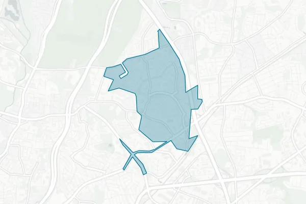 City of New Carrollton — detail map