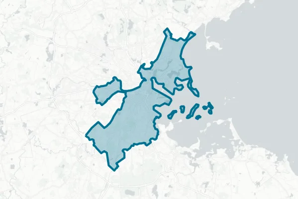 Town of Winthrop — detail map