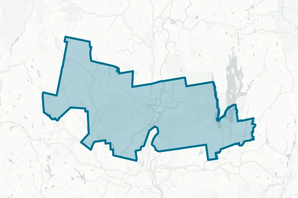 Town of Belchertown — detail map