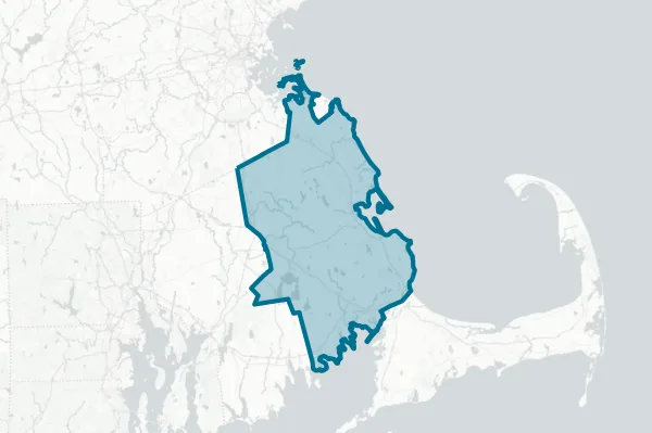 Town of East Bridgewater — detail map