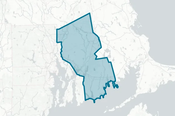 County of Bristol — detail map