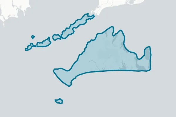 County of Dukes County — detail map