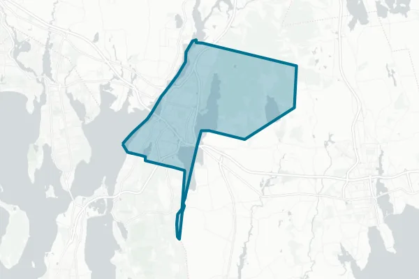 City of Fall River — detail map