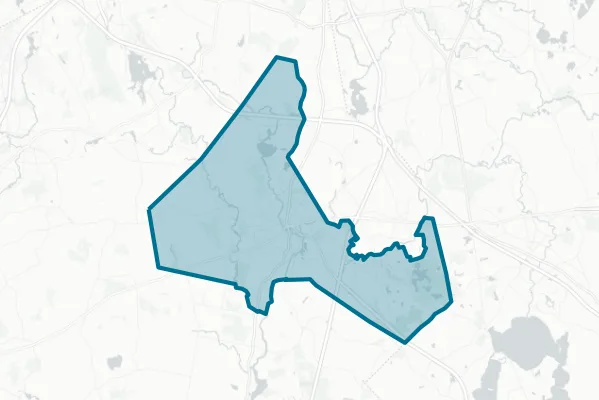 City of Taunton — detail map