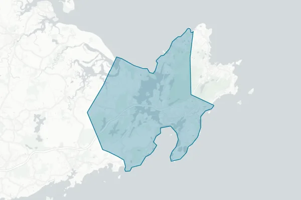 City of Gloucester — detail map