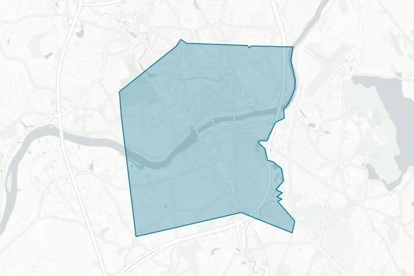 City of Lawrence — detail map