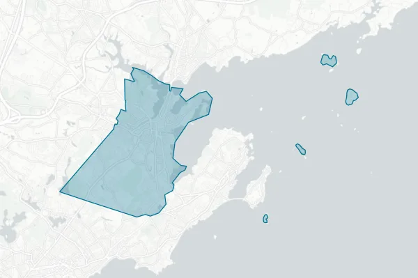 City of Salem — detail map
