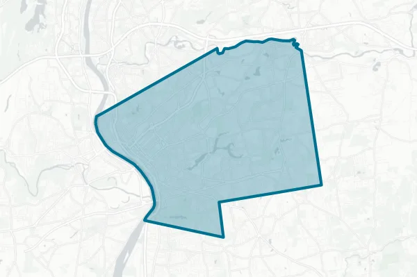 City of Springfield — detail map