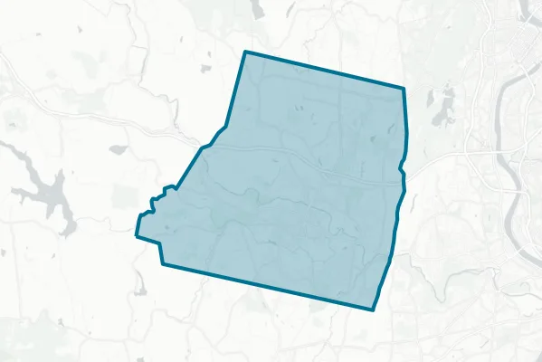 City of Westfield — detail map