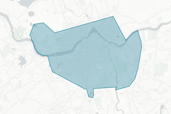 City of Lowell — detail map