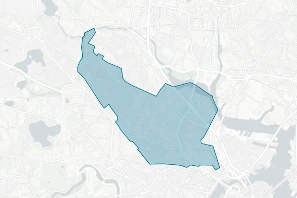 City of Somerville — detail map