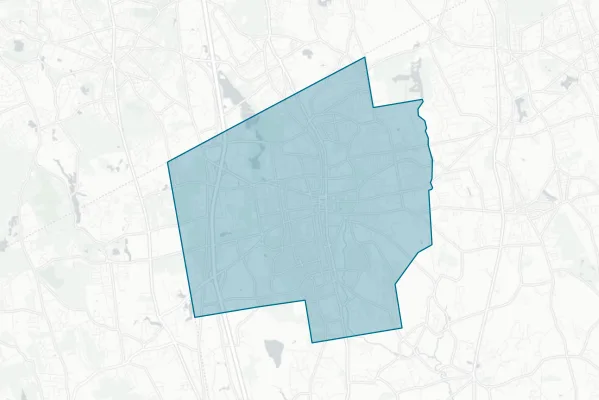City of Brockton — detail map