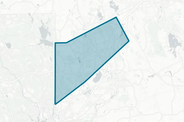 Town of North Attleborough — detail map