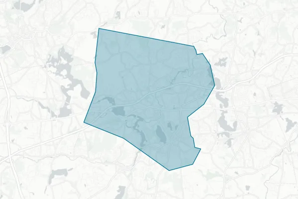 City of Framingham — detail map