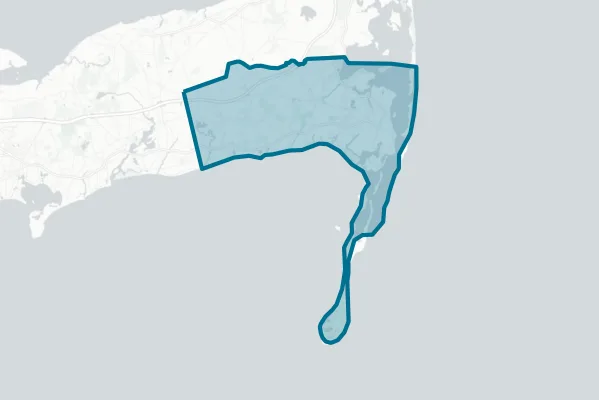 Monomoy Regional School District — detail map