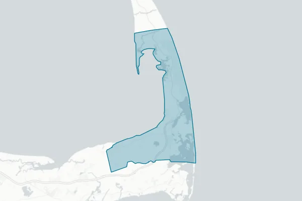Nauset Regional School District — detail map