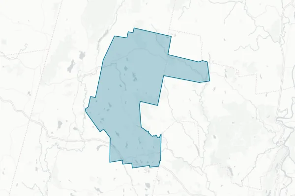 Central Berkshire Regional School District — detail map