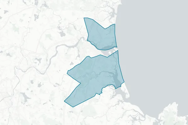 Triton Regional School District — detail map
