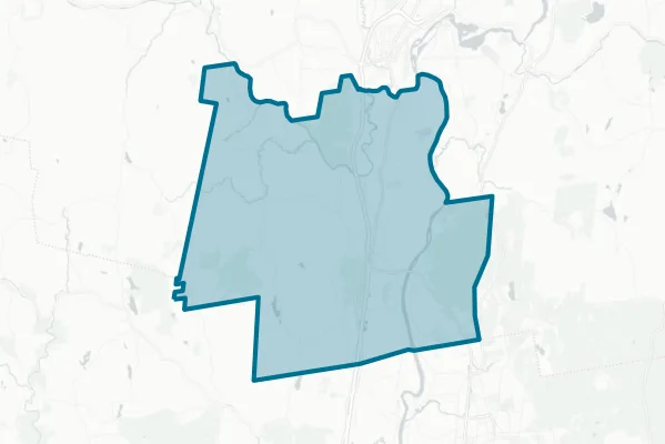 Frontier Regional School District — detail map