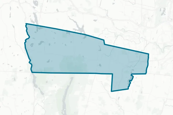Southwick-Tolland-Granville Regional School District — detail map