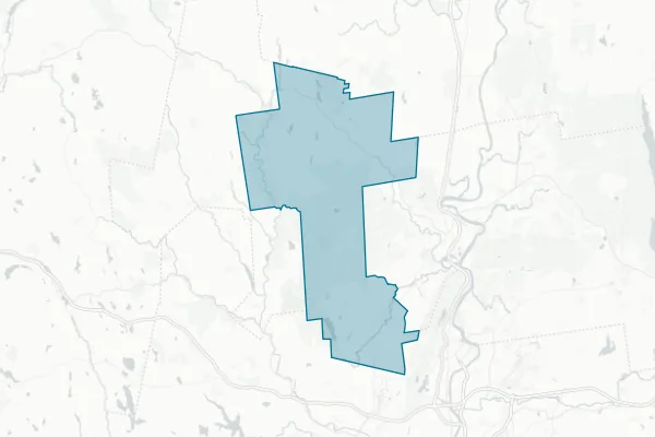 Hampshire Regional School District — detail map