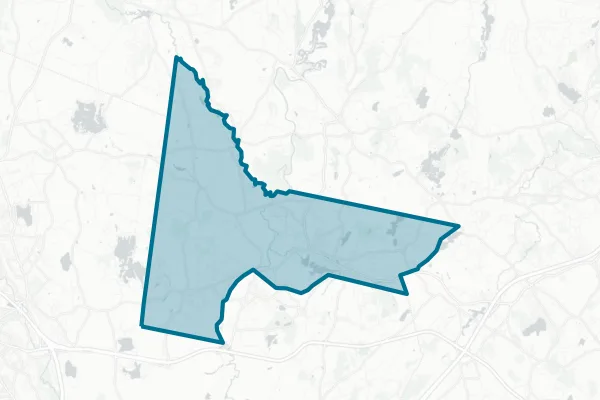 Ayer Shirley Regional School District — detail map