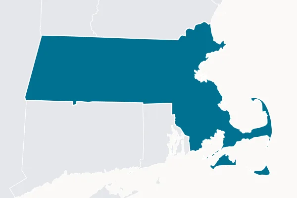 South Middlesex Regional Vocational Technical School District — detail map