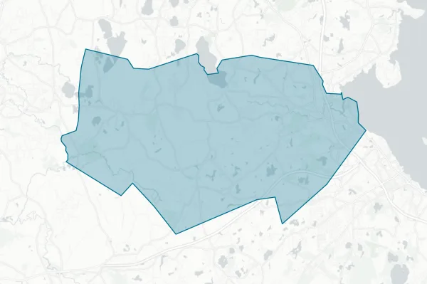 Silver Lake Regional School District — detail map