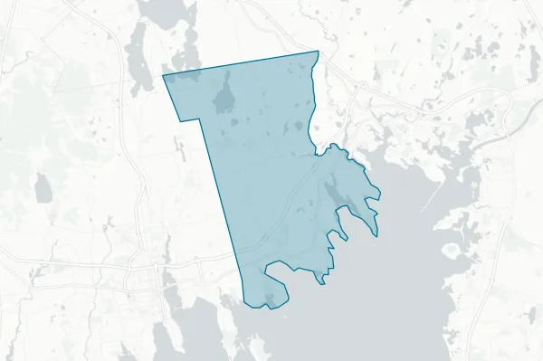 Old Rochester Regional School District — detail map