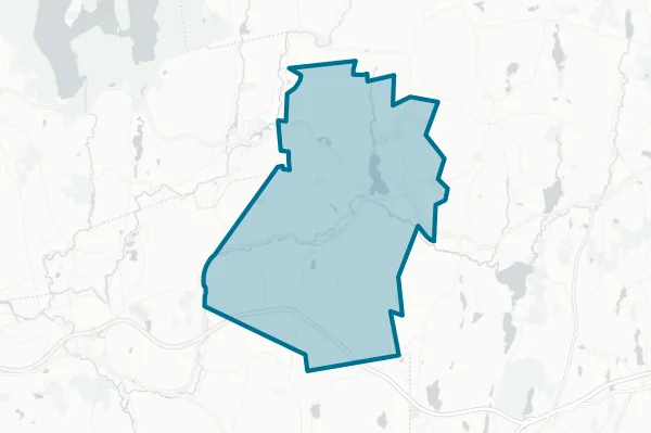 Quaboag Regional School District — detail map