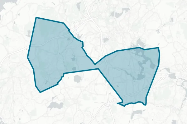 Northborough-southborough Regional School District — detail map