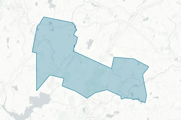 Nashoba Regional School District — detail map