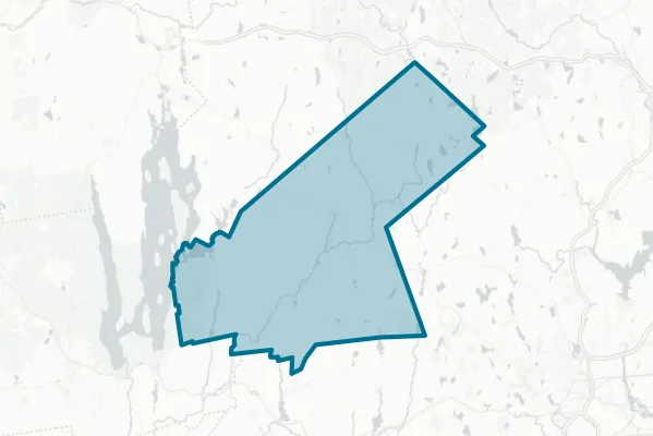 Quabbin Regional School District — detail map