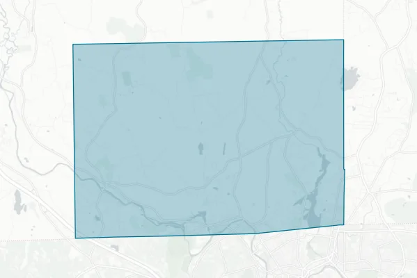 Blackstone - Millville Regional School District — detail map