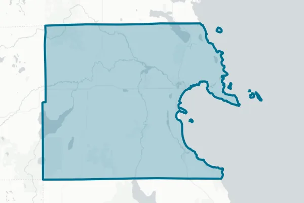 County of Alpena — detail map