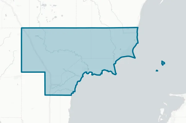 Arenac County — detail map