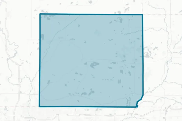 County of Cass — detail map